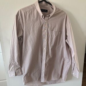Dior Men's Light Pink Button-Down Shirt